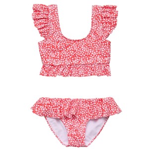 Ditsy Bloom Frilled Crop Bikini