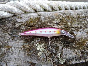 Products: SnapperTackle 110mm Bibbed Minnow - Pinkie - SnapperTackle®