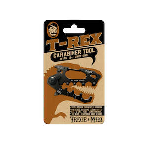 Camping Tool: Trixie & Milo T-Rex Carabiner Tool