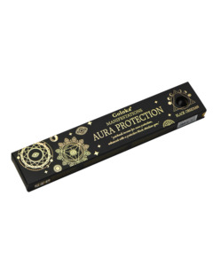 Aura Protection- Patchouli with Black Obsidian
