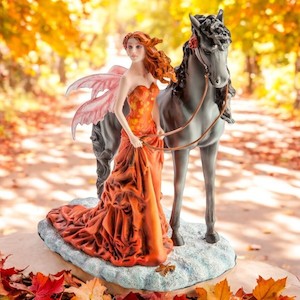 Fairies Mermaids: Echoes of Autumn Faery by Nene Thomas - LAST ONE