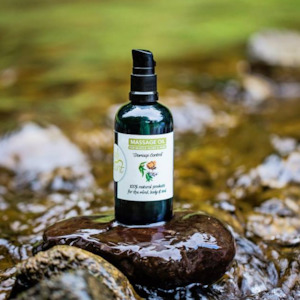 Nudi Point: "Damage Control" Massage Oil for Aches & Pains