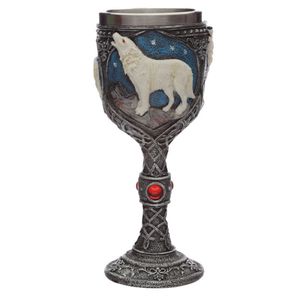 Goblets Mugs: Decorative Protector of the North Night of the Wolf Goblet