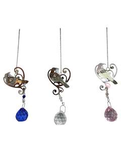 Windchimes Mobiles Hanging Ornaments: NZ Native Suncatcher Tui