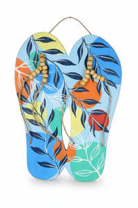 Wall Art: Tropical Beach Jandal