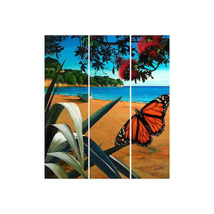 Small Canvas Pictures: Canvas Triptych Print Summers Day