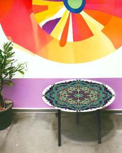 Placemats Coasters: Mandala Table