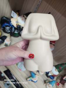 Wicca Pagan: Yoga woman plant pot
