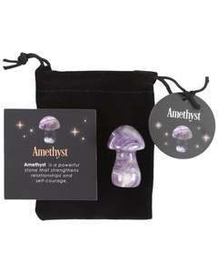 Wicca Pagan: Amethyst Magical Crystal Mushroom
