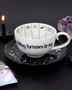 Fortune Telling Ceramic Teacup