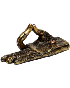 Henna Buddha Hand Incense Burner