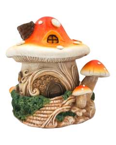 Incense Burners: Orange Mushroom Incense Holder NEW!