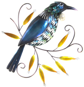 Souvenirs: Tui - Metal Wall Hanging