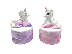 Jewelled Unicorn Box