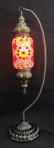 Turkish Lamps: Hanging Turkish Mosaic Lamp