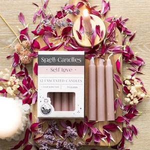 Candles Accessories: SELF LOVE SPELL CANDLES