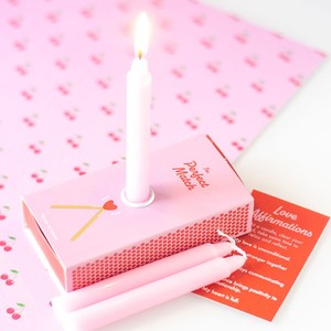 Candles Accessories: Set of 3 Love Affirmation Candles in a Box NEW!
