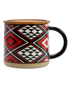 Cups Mugs Teapots: Kōtuitui - Glazed Ceramic Mug - River Jayden