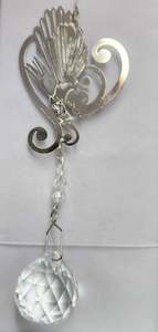 Windchimes Mobiles Hanging Ornaments: NZ Native Suncatcher Fantail Koru