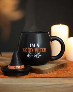 Mugs: I'm a Good Witch After Coffee Mug NEW