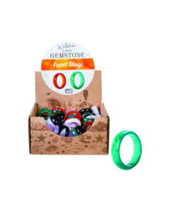 Crystal Jewellery: Gemstone Facet Ring