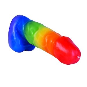 Candles Accessories: Willy Candle Rainbow Pride