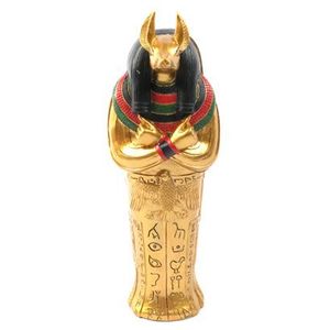 Egyptian: Anubis Sarcophagus with Mummy