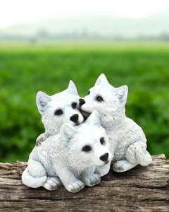 Dogs: Wolf Pups Figurines