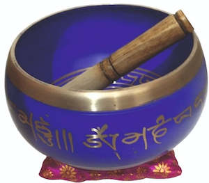 Singing Bowls: Singing Bowl Large Purple