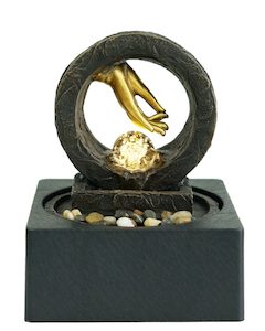Water Features: Water Feature Meditating Hand