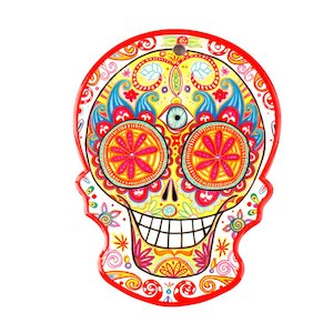 Trivets: Day of the Dead Sugar Skull Coaster
