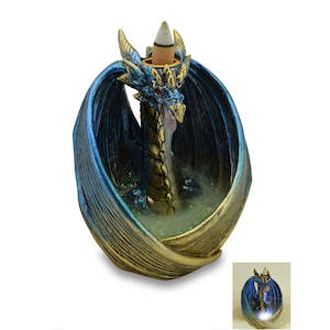 Back Flow Incense Burners: Dragon Mystical Multi Backflow Burner LED
