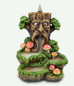 Back Flow Incense Burners: TREE MAN BACK FLOW BURNER