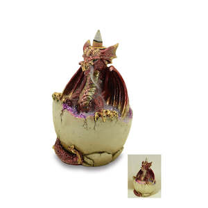 Incense Burners: Dragon and Egg Backflow Burner LED