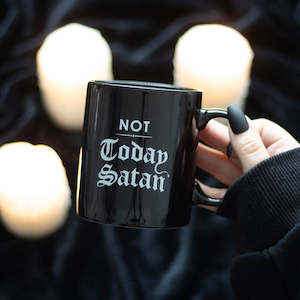 Mugs: Not Today Satan Mug NEW!