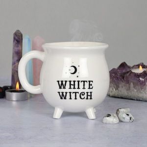 Mugs: White Witches Brew Mug