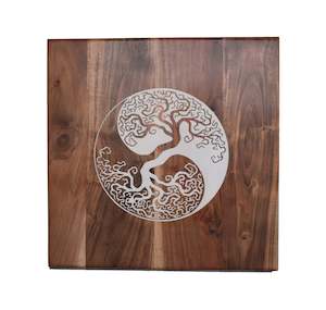 Altar Tables: Altar Table Yin Yang Tree of Life