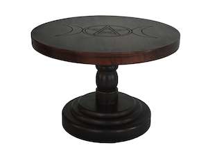 Altar Tables: Spiritual Accents Triple Moon Table Stand