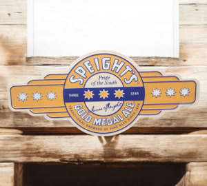 Wall Art: Embossed Man Cave Speights