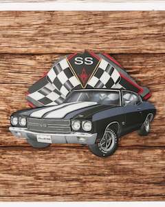 Man Cave: Chevelle Sign