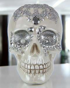 White Crystal Skull Groom