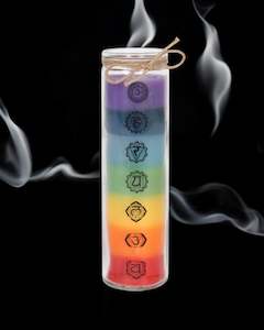 Tall Chakra Tube Candle NEW