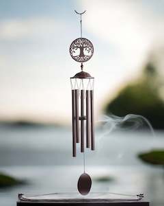 Wind Chimes: Tree of Life Wind Chime Rustic