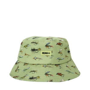 Bucket Hat: Bucket Hat - Fly Fishing