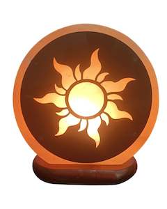Salt Lamps Accessories: Sun Salt Lamp- with 12V cable and bulb