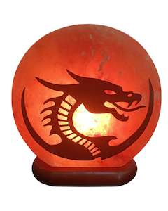 Dragon Salt Lamp- with 12V cable and bulb