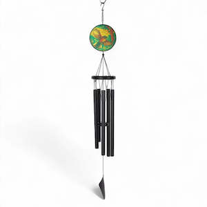 Fantail Suncatcher Wind Chime 40" Black NEW!