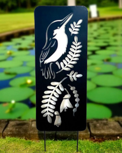 Souvenirs: Garden Panel King Fisher