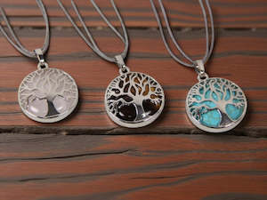 Crystals: Tree of Life Gemstone Pendant