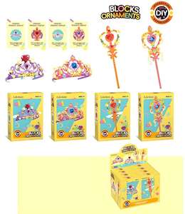 Crown & Magic Sceptre DIY Blocks